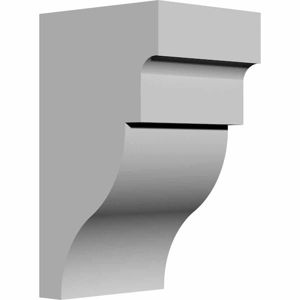 Ekena Millwork 3 1/2"W x 4"D x 7"H Wigan Bracket BKT03X04X07WG - main